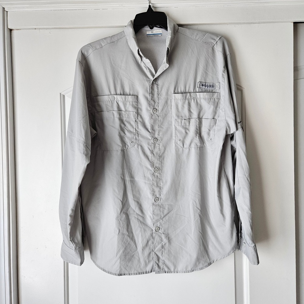 Lot of 7 Mens Tops Shirts Size Large‎ Corona Under Armour Columbia Eagle Fishing - Picture 11 of 16